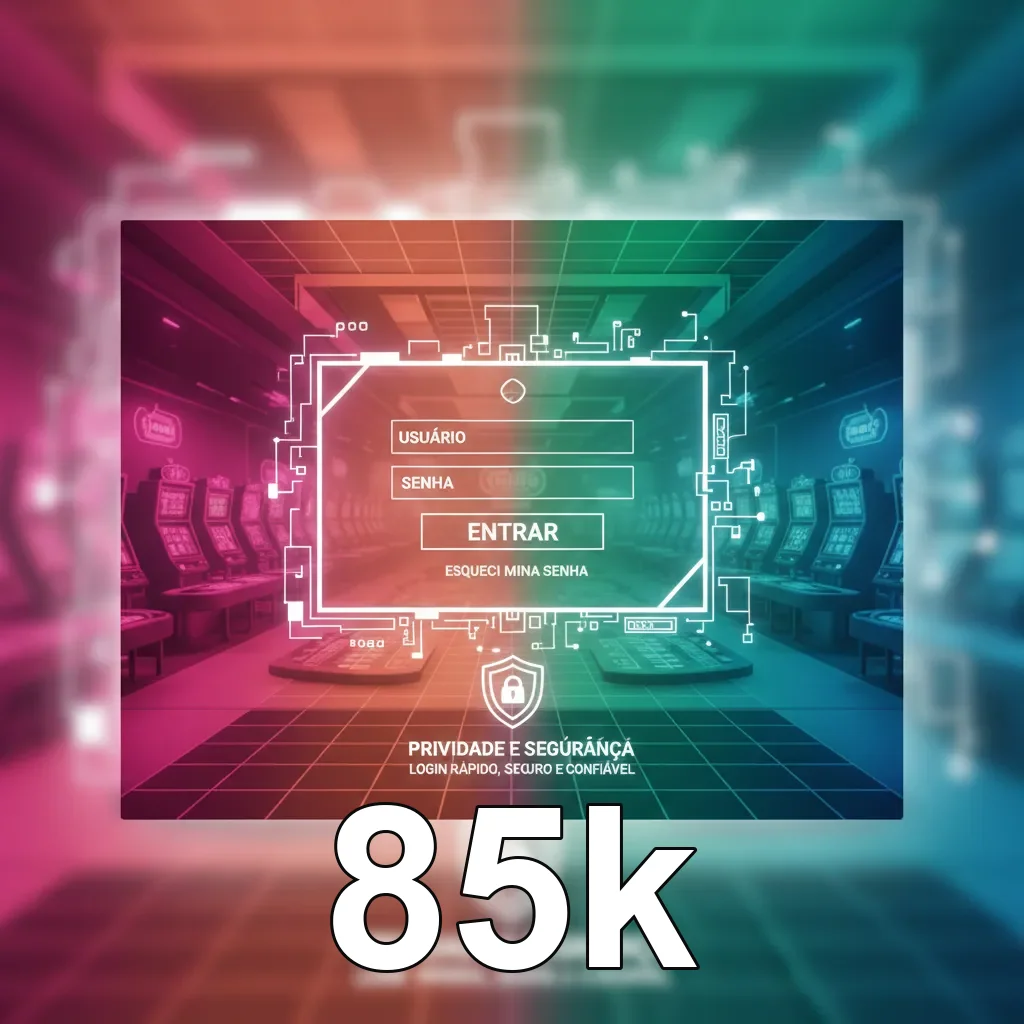 Ilustração de Acesse o Aplicativo da 85k e Jogue com Facilidade