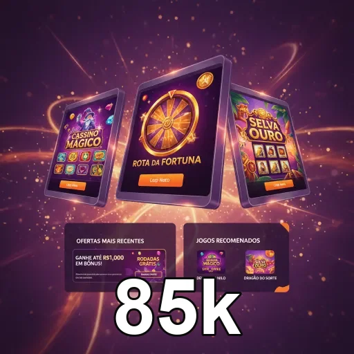 Ilustração de Explore Slots Rápidos e Serviços VIP na 85k