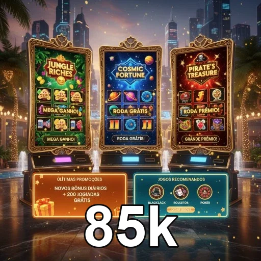 Ilustração de Explore as melhores promoções de bônus com a 85k